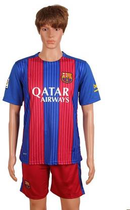 Navex Football Jersey Barcelona Red And blue Size:42( Extra Large) Football Kit