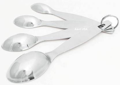 Aarrt 1/4-tsp(1.25 ml),1/2-tsp(2.5 ml),1-tsp (5 ml)1-Tbsp (15 ml) Measuring Cup Set