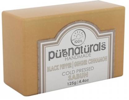 Pure Naturals Hand Made Soap Black Pepper | Ginger Cinnamon