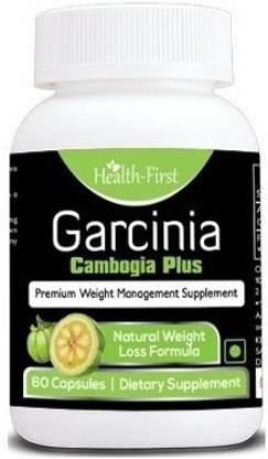 Health first Garcinia Cambogia extract plus- Premium HIGH STRENGTH Weight Loss Pills ~ PLUS Added Green Tea Extract, Capsicum, Yohimbe Extract ~ One Month Supply ~ Veggie Capsules~ Natural Appetite Suppressant Diet Pill ~ Two Daily Servings To Support Healthy Weight Loss