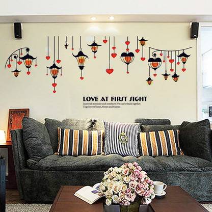 Oren Empower The Love Drop-Light DIY Home Living Room Decorative Wall Sticker