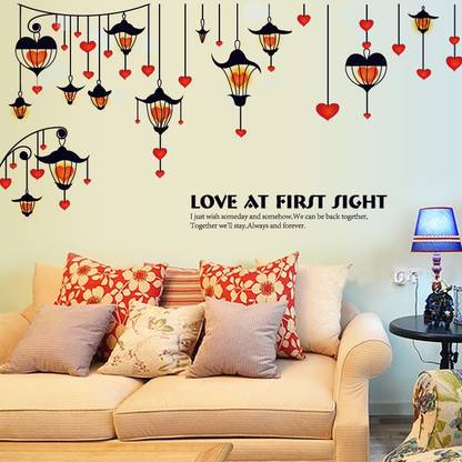 Oren Empower Oren Empower The Love Drop-Light Living Room Decorative Wall Sticker