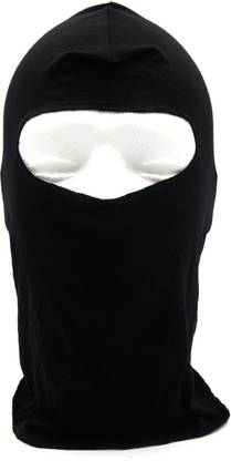 P A Black Bike Face Mask for Men