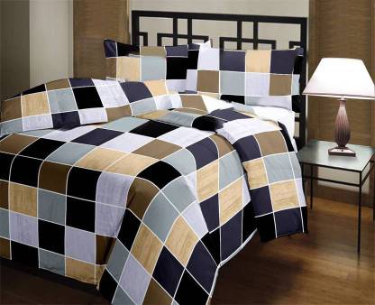 Vinayak Enterprises Checkered Single Dohar for  Mild Winter