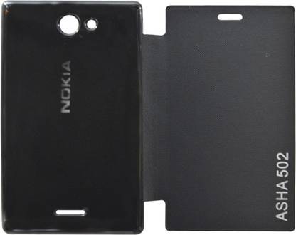 Coverage Flip Cover for Nokia Asha 502 Cases-afgd112574