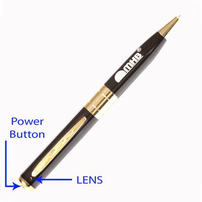 MMHB Best Quality Memory Spy Pen Camera With Video Audio Recording HD Voice Quality 32GB Memory Support. Spy Camera