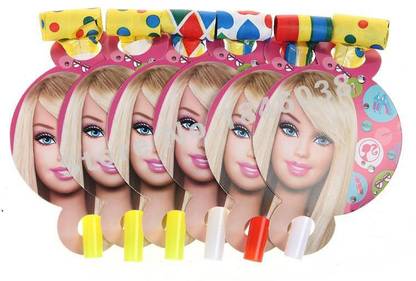 FUNCART Barbie blowout noise maker Party Blowouts