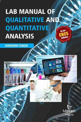 Lab Manual of Qualitative And Quantitative Analysis