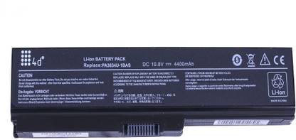 4D Toshiba A665-S5181 6 Cell Laptop Battery