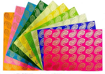 Shrih Single Side Decorative Unruled A4 100 gsm Craft paper