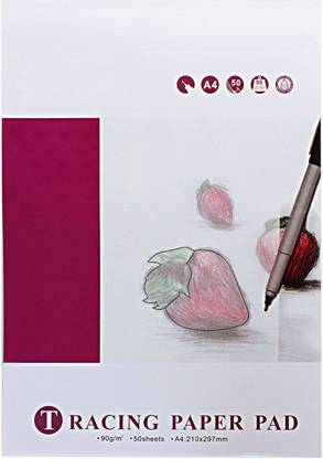 Shrih A4 Size 90 GSM Tracing Paper Sketch Pad