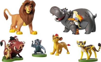 Krypton The Jungle toy Original Symba and its group with Timon and Pumbaa