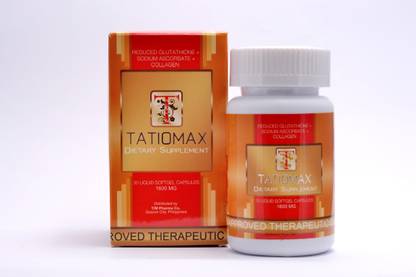 Tatiomax Glutathione Capsule 1600mg (1 Bottle= 30 Softgels)