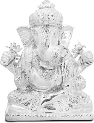 PNG Dagduseth Silver Decorative Showpiece  -  7.112 cm