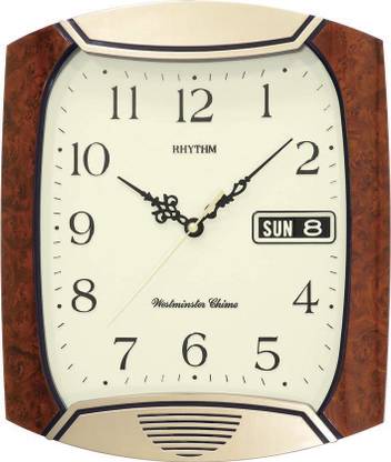 Rhythm Analog 34.3 cm X 6.4 cm Wall Clock