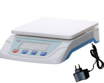 Zblack Virgo Kitchen Multiporpes 12 Kg-1g With Adapter Weighing Scale