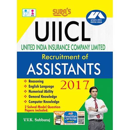 UIIC - United India Insurance Company Assistant Recruitment Exam Study Material Books