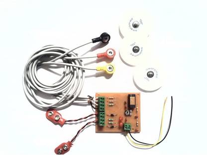 LogicInside Electrocardiogram-ECG Sensing Module-PCB Using AD624 IC (3-Leads Only) Electronic Components Electronic Hobby Kit