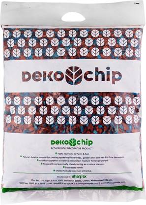 Sharpex Blue & Red Mix Garden Mulch