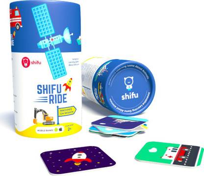 SHIFU Ride - 20 Vehicles in 3D - Educational - Augmented Reality game (Gift for Kids - Boys & Girls age 2-10 yrs - Mobile / Tablet based)