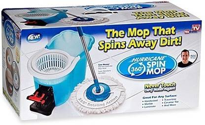 HURRICANE SPIN MOP BULBHEAD Wet & Dry Mop