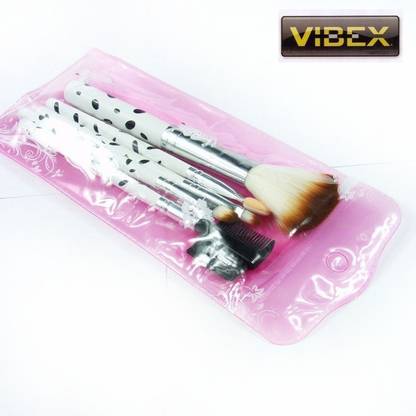 VibeX ® 5 Pcs Professional Fashion Synthetic Cosmetic Make Up Brush Set