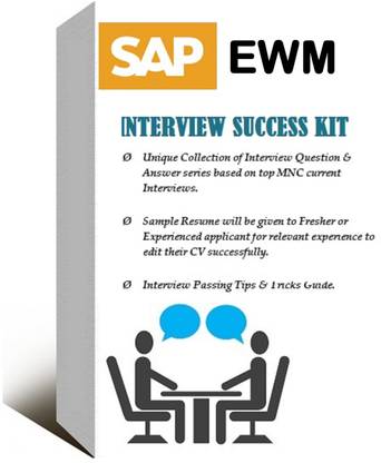 SAPSMART SAP EWM ONLINE VIDEO (SELF-LEARNING) INTERVIEW SUCCESS KIT