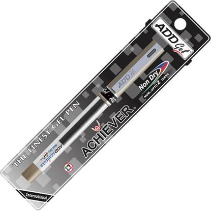 Add Gel Add Gel Achiever Gel Pen - Black Set of 10 Pen Gel Pen