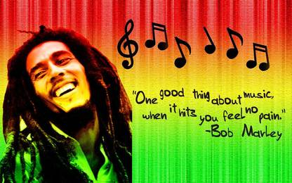 Original Bob Marley Poster Paper Print
