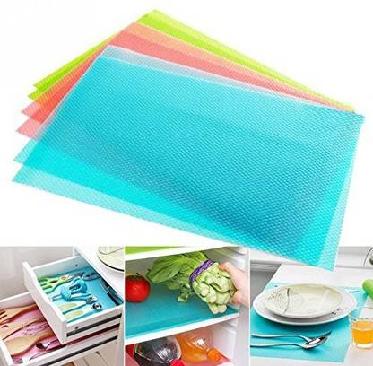 YELLOW WEAVES Fridge Mat