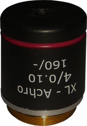 LABOVISION SEMI PLAIN 4X Jis Objective Microscope Lens