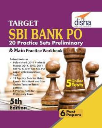 Target SBI Bank Preliminary & Main PO Exam 20 Practice Sets Workbook with Online Tests (English 5th edition)