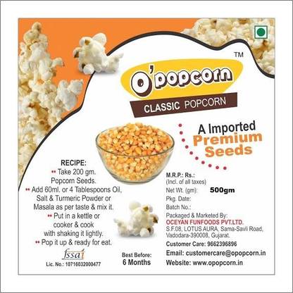 O'popcorn Popcorn Popcorn