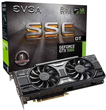 EVGA EVGA Video Graphic Cards 06G-P4-6265-KR GDDR5 6 GB NVIDIA Chipset 192 bit 1506 MHz Graphics Card