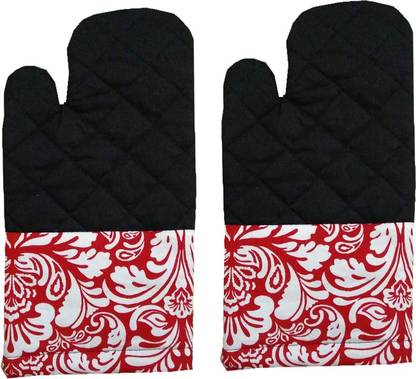 Tidy Black Cotton Kitchen Linen Set