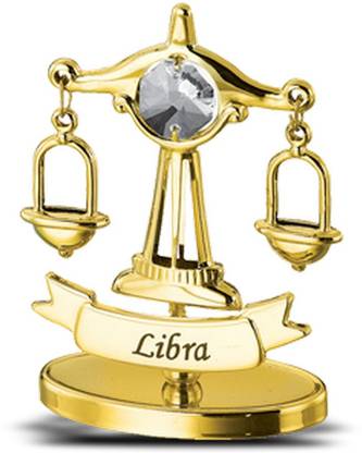 Zodiac Power Libra Sign Decorative Showpiece  -  5 cm