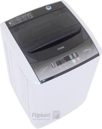 ONIDA 5.8 kg Fully Automatic Top Load Washing Machine Grey
