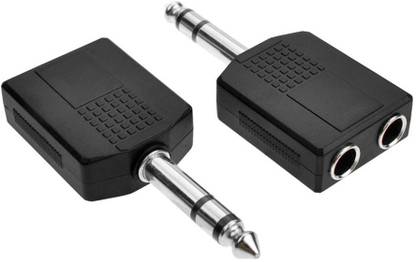 JK Mono Audio Cable 0.05 m 6.5 mono splitter adapter jack