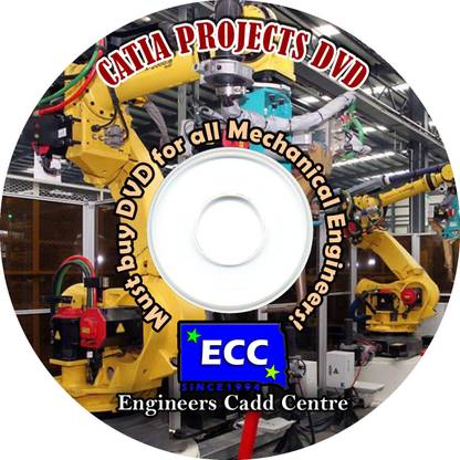 ENGINEERS CADD CENTRE CATIA PROJECTS DVD
