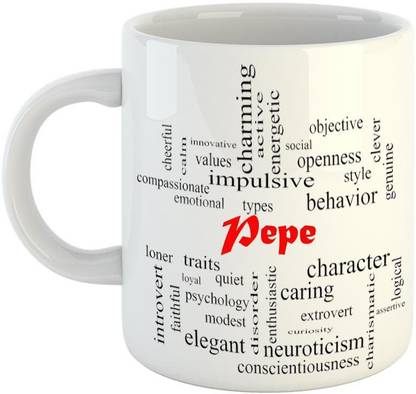 EMERALD Good Personality for Pepe Ceramic Coffee Mug