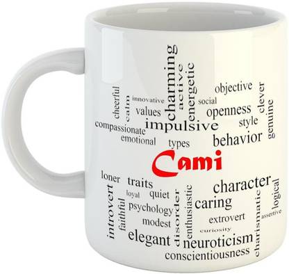 EMERALD Good Personality for Cami Ceramic Coffee Mug