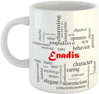 EMERALD Good Personality for Enadis Ceramic Coffee Mug