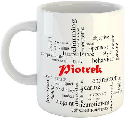 एमराल्ड Good Personality for Piotrek सिरेमिक मग