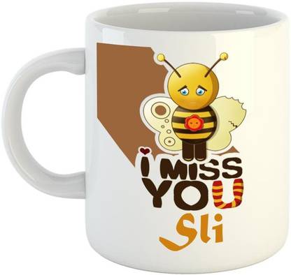 Dream Web Miss you Sli Ceramic Coffee Mug