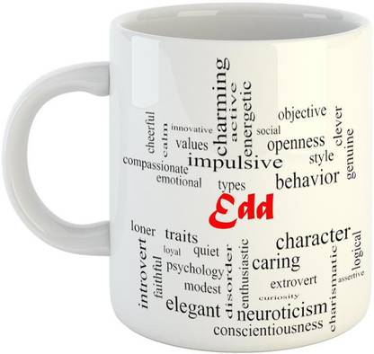 EMERALD Good Personality for Edd Ceramic Coffee Mug