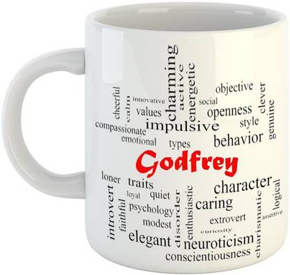 EMERALD Good Personality for Godfrey Ceramic Coffee Mug