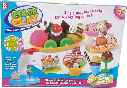 BLUE LOTUS Color Clay Ice Cream Party