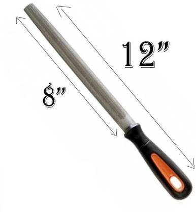 DIY Crafts 8” Inch Surface Both Side All Purpose Indus 12” Inch Half Round File All Purpose Indus 12” Inch Half Round File