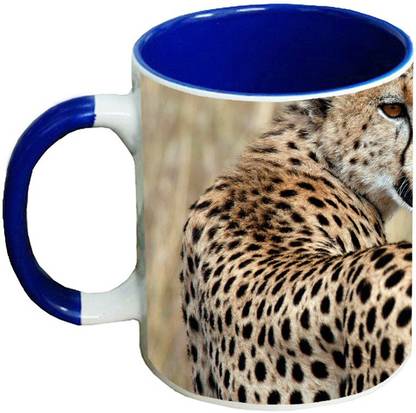 Muggies Magic cheetah Designer 1060 Ceramic Coffee Mug