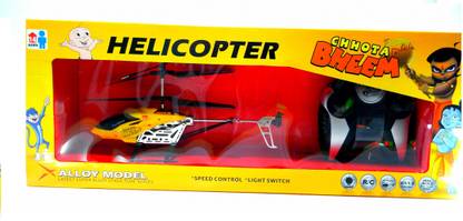 HALO NATION Chhota Bheem Flying 3.5 Channel R/C Helicopter - Remote Controlled